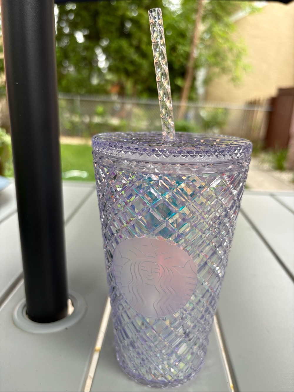 Starbucks Iridescent Unicorn Tumbler with Straw 16oz